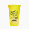 COPOS DESCARTÁVEIS PP AMARELO NEON PERSONALIZADO